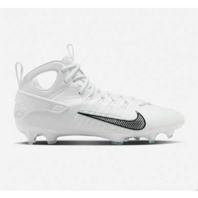 Men's Football Cleats Nike Alpha Menace Varsity 3 Mid all White