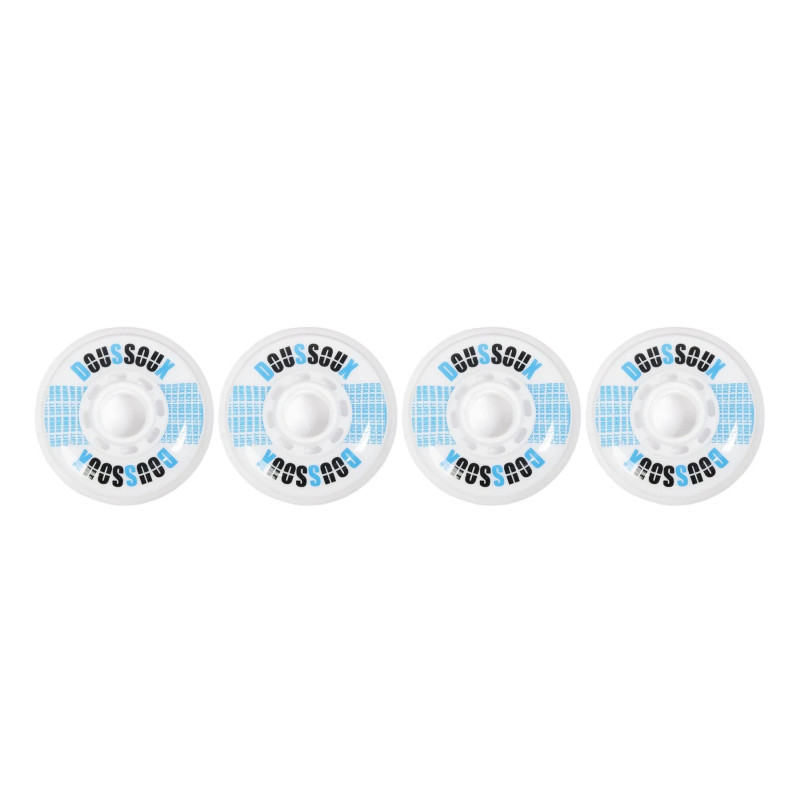 Doussoux B21 4 pack wheel white Doussoux B21 4 pack wheel white