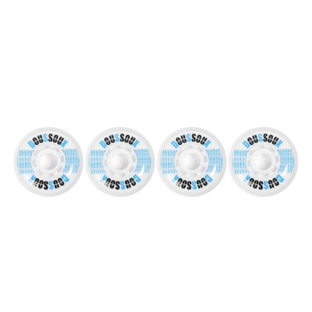 Roues Doussoux B21 pour Roller pack de 4 blanc