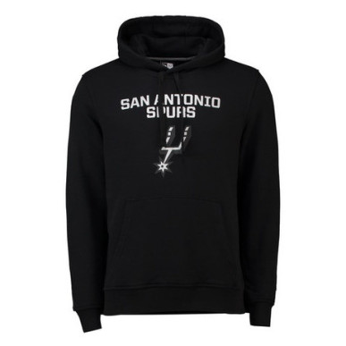 New Era Team Logo Hoody NBA San Antonio Spurs Black
