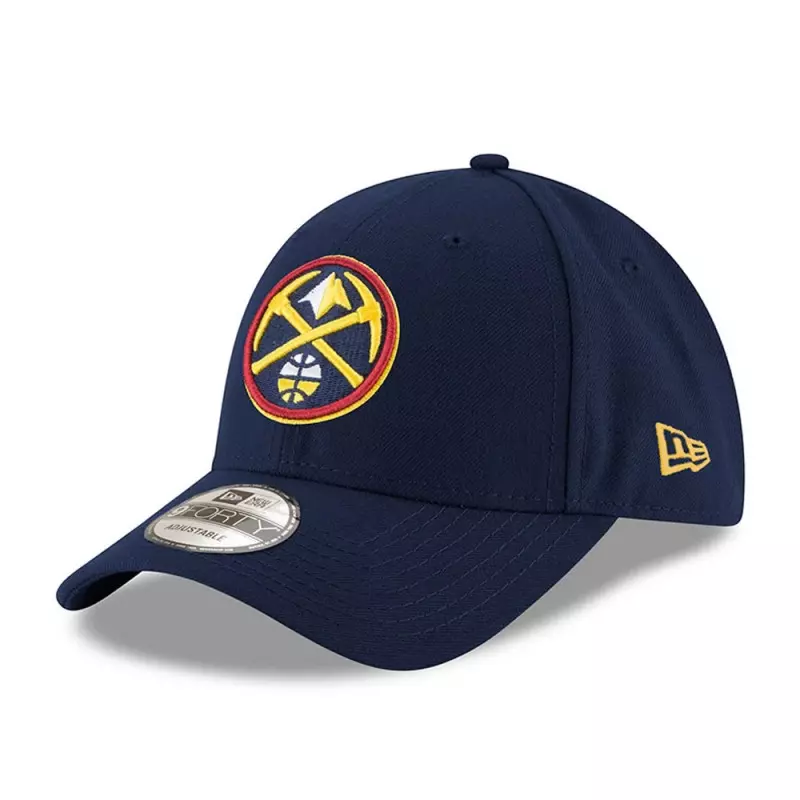 Casquette NBA Denver Nuggets New Era The League 9FORTY Bleu marine