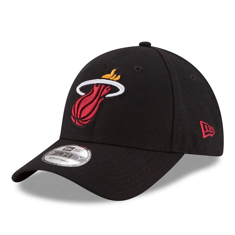 New Era The League 9FORTY hat NBA Miami Heat Black New Era The League 9FORTY hat NBA Miami Heat Black