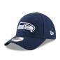 Casquette NFL Seattle Seahawks New Era The League 9FORTY Bleu marine