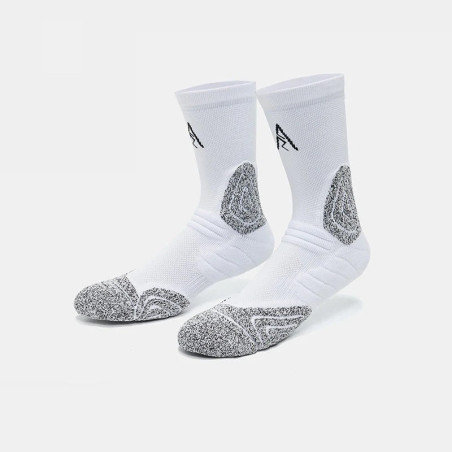 Calcetin Rigorer AR Logo Blanco