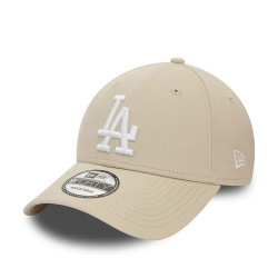 Gorra MLB Los Angeles Dodgers New Era Side patch 9Forty Crema