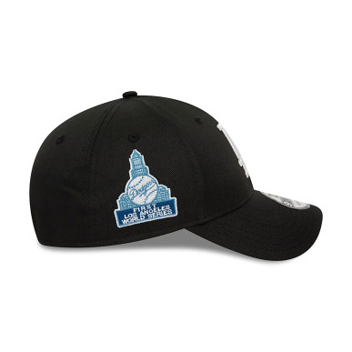Casquette MLB Los Angeles Dodgers New Era Patch 9Forty Noir