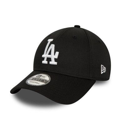 Casquette MLB Los Angeles Dodgers New Era Patch 9Forty Noir