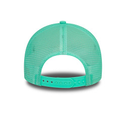 Gorra New Era Foam Front Trucker Verde para Mujer