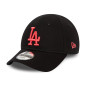 Gorra MLB Los Angeles Dodgers New Era League Essential 9Forty Negro para Bebe