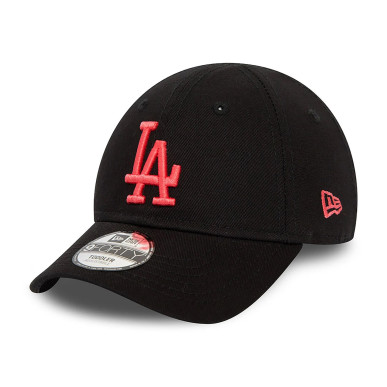 Gorra MLB Los Angeles Dodgers New Era League Essential 9Forty Negro para Bebe