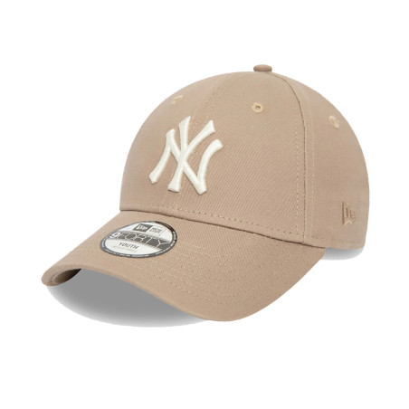 Kid's New Era League Essential 9Forty hat MLB New York Yankees Brown