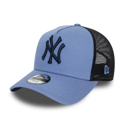 Casquette MLB New York Yankees New Era League Essential Trucker Bleu pour Enfant