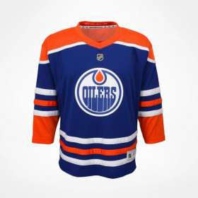 Camiseta NHL Edmonto Oilers Outerstuff Home Azul Nino