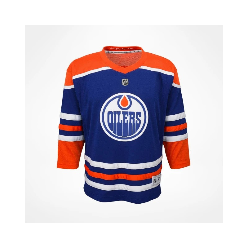 Kid's Outerstuff Jersey Home NHL Edmonto Oilers blue