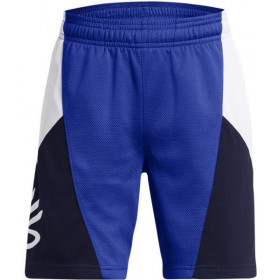 Short de baloncesto Under Armour Curry Splash Azul para nino