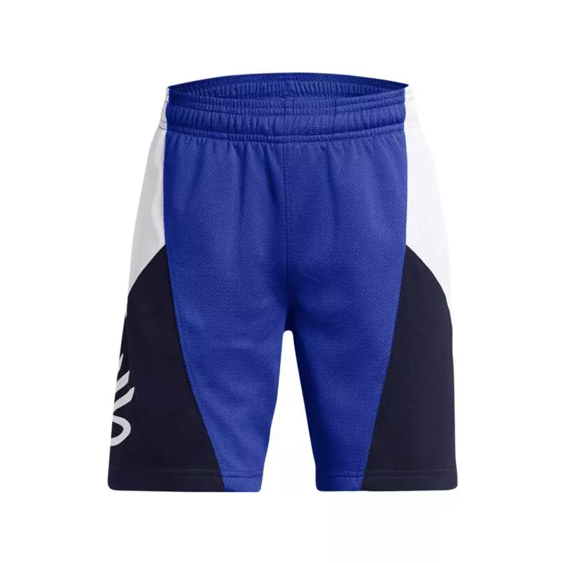 Short de baloncesto Under Armour Curry Splash Azul para nino