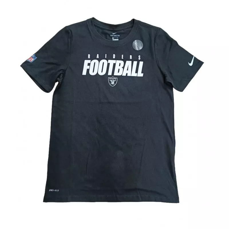 T-shirt NFL Las Vegas Raiders Nike Legend negro para nino