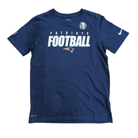 Kid's Nike Legend T-shirt NFL New England Patriots Navy