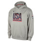 Sudadera Zip NBA Nike Team USA JO Gris para nino Sudadera Zip NBA Nike Team USA JO Gris para nino