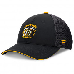 Gorra NHL Boston Bruins Fanatics Authentic Pro Draft negra