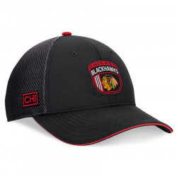 Casquette NHL Chicago Blackhawks Fanatics Authentic Pro Draft Noir