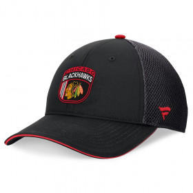 Gorra NHL Chicago Blackhawks Fanatics Authentic Pro Draft Negra