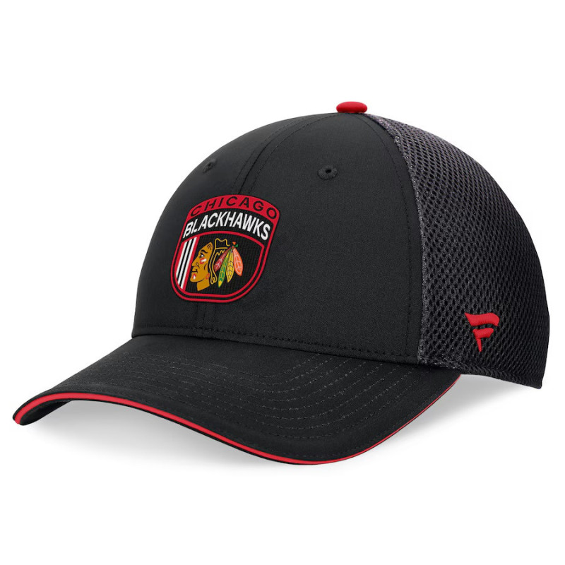Gorra NHL Chicago Blackhawks Fanatics Authentic Pro Draft Negra Gorra NHL Chicago Blackhawks Fanatics Authentic Pro Draft Negra