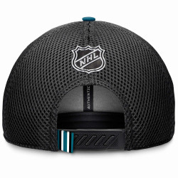 Casquette NHL San Jose Sharks Fanatics Authentic Pro Draft 2024 Trucker Noir