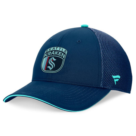 Fanatics Authentic Pro Draft 2024 Black Cap NHL Seattle Kraken Navy