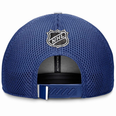 Fanatics Authentic Pro Draft 2024 Black Cap NHL Toronto Maple Leafs Royal