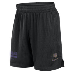 Short NFL Baltimore Ravens Nike Sideline Mesh 2024 Negro