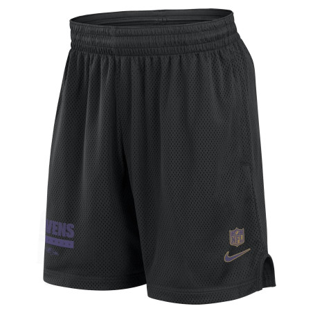 Nike Sideline Mesh Short 2024 NFL Baltimore Ravens black
