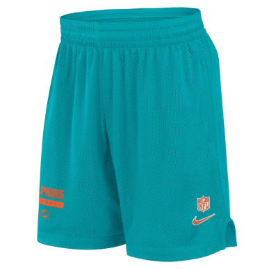 Nike Sideline Mesh Short 2024 NFL Miami Dolphins Aqua