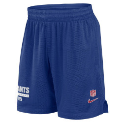 Short NFL New York Giants Nike Sideline Mesh 2024 Azul