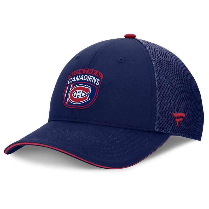 Casquette NHL Montreal Canadiens Fanatics Authentic Pro Draft 2024 Trucker Bleu marine Casquette NHL Montreal Canadiens Fanatics Authentic Pro Draft 2024 Trucker Bleu marine