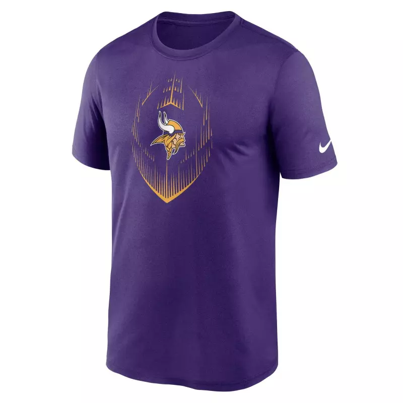 T-shirt NFL Minnesota Vikings Nike Recycled Legend Purpura para hombre