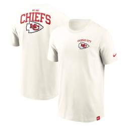 T-shirt NFL Kansas City Chiefs Nike Essential Cotton Blanc