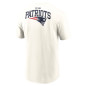 T-shirt NFL New England Patriots Nike Essential Cotton Blanc T-shirt NFL New England Patriots Nike Essential Cotton Blanc