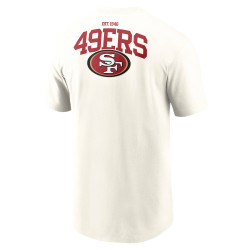 Camiseta NFL San Francisco 49ers Nike Essential Cotton Blanca