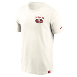 Camiseta NFL San Francisco 49ers Nike Essential Cotton Blanca