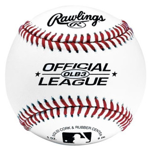 Balle de baseball Rawlings synthetique