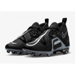 Tacos de Fútbol Americano Moldeados Nike Alpha Menace Pro 3 Negro | Rendimiento