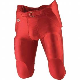 Rawlings Football Practice pant integrated pads Red
