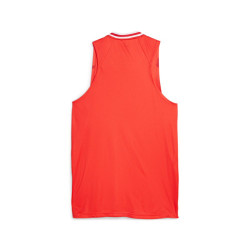 Camiseta sin mangas Puma Hoops Game Jersey Rojo