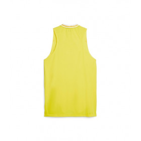 Camiseta sin mangas Puma Hoops Game Jersey Amarillo