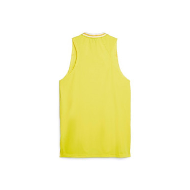 Camiseta sin mangas Puma Hoops Game Jersey Amarillo