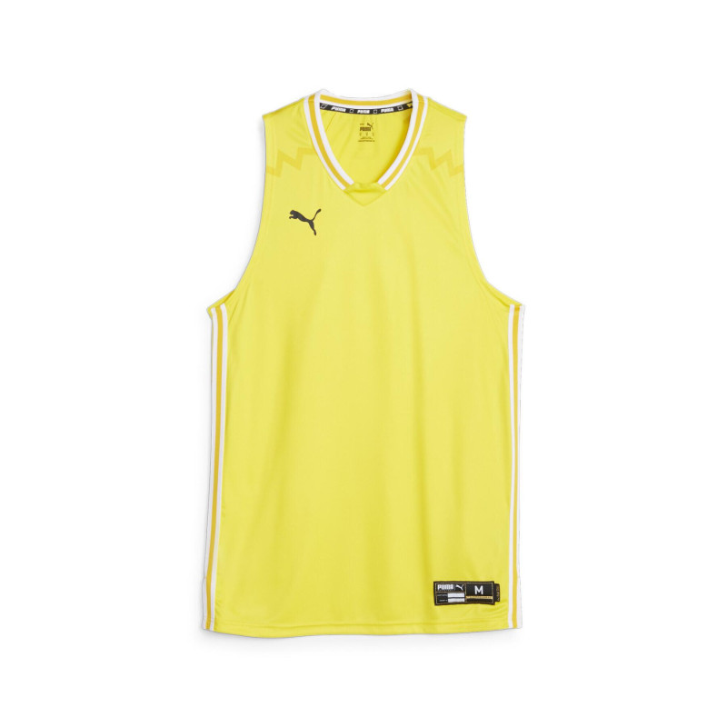 Débardeur Puma Hoops Game Jaune Débardeur Puma Hoops Game Jaune