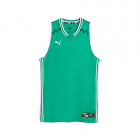 Camiseta sin mangas Puma Hoops Game Jersey Verde