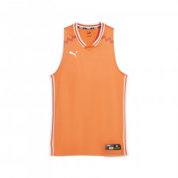 Camiseta sin mangas Puma Hoops Game Jersey Naranja