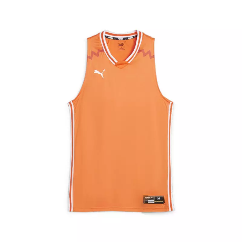 Camiseta sin mangas Puma Hoops Game Jersey Naranja